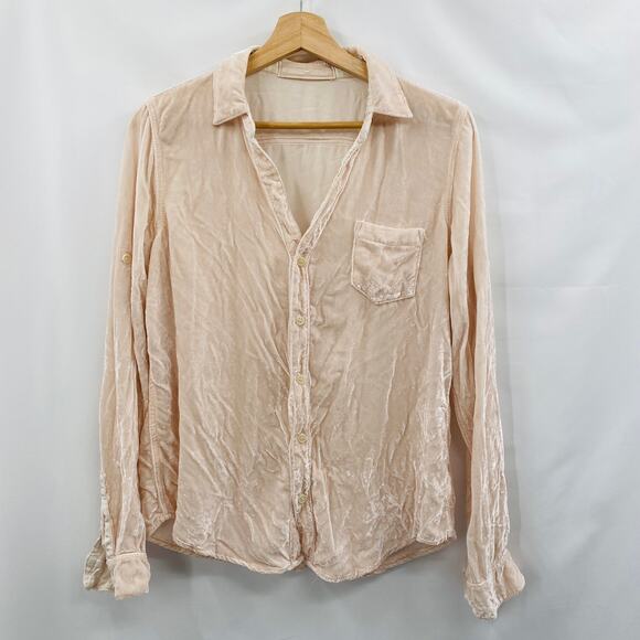 CP Shades x Gorsuch light pink button down blouse - Picture 2 of 6